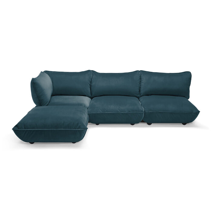Fatboy Sumo Corner Sofa Velvet Recycled