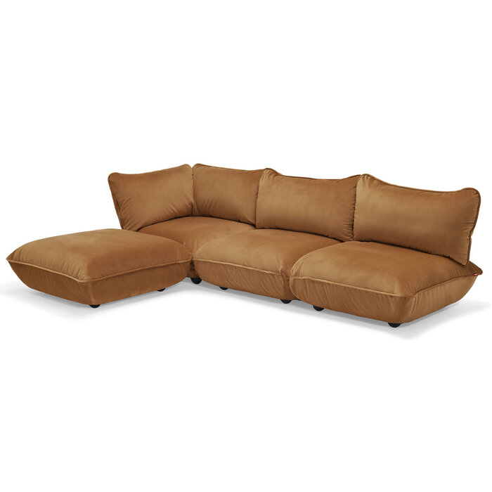 Fatboy Sumo Corner Sofa Velvet Recycled
