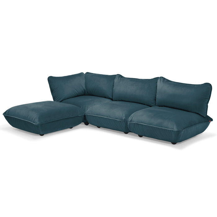 Fatboy Sumo Corner Sofa Velvet Recycled