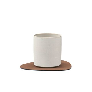 LIND DNA Glass Mat Curve Onderzetter Leather Nupo