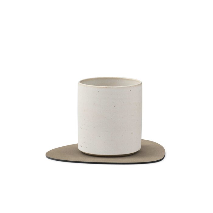 LIND DNA Glass Mat Curve Onderzetter Leather Nupo