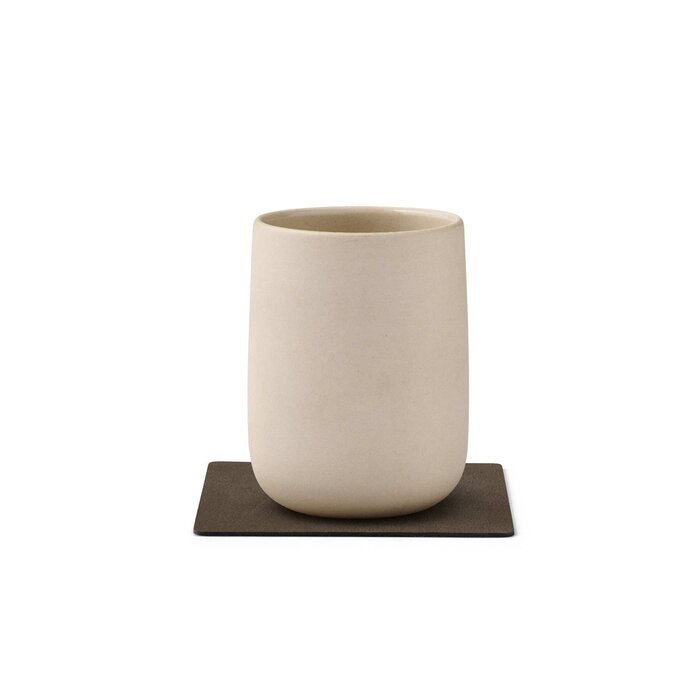 LIND DNA Glass Mat Square Onderzetter Leather Nupo