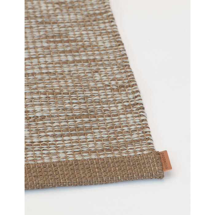 Pappelina SAM Linen Vloerkleed Brown/Linen