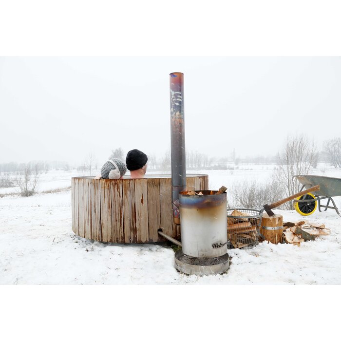 Weltevree Dutchtub Wood Sidetable