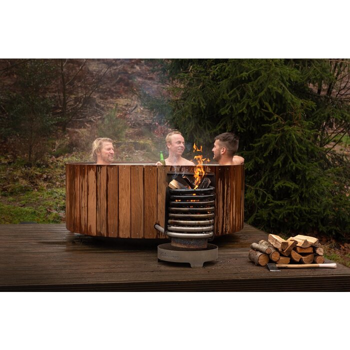 Weltevree Dutchtub Wood Sidetable