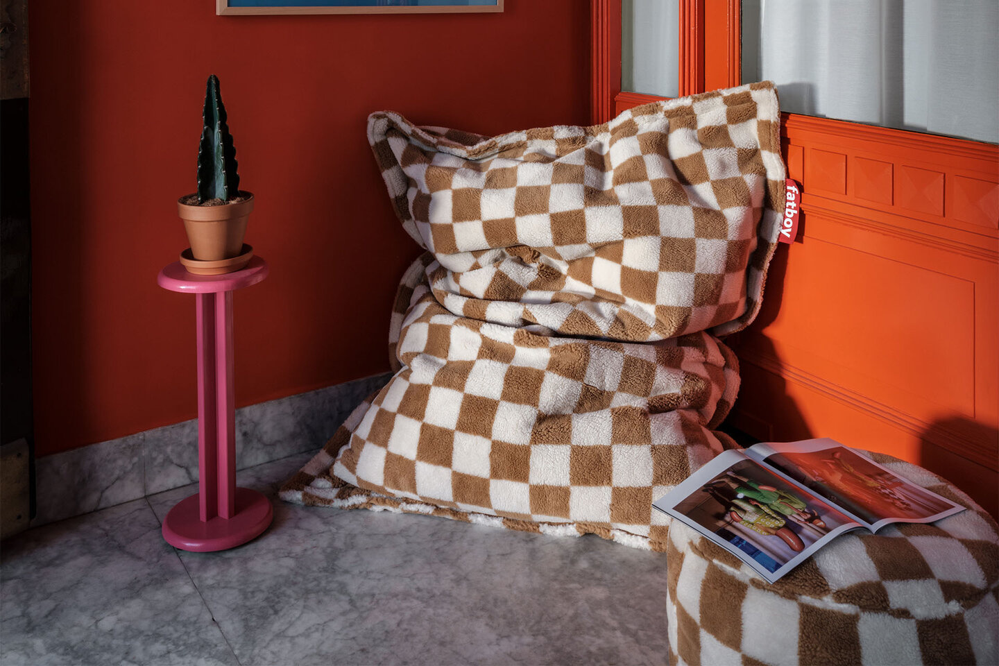 Fatboy Point Teddy Chess Poef