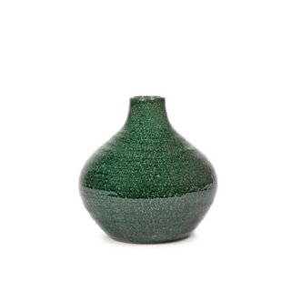 Serax Vase Dark Green Glazed Shades