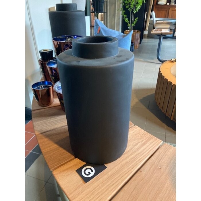 Serax Vase S Black Black Ancient