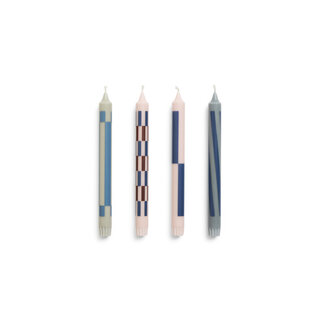HAY Pattern Candle Set of 4