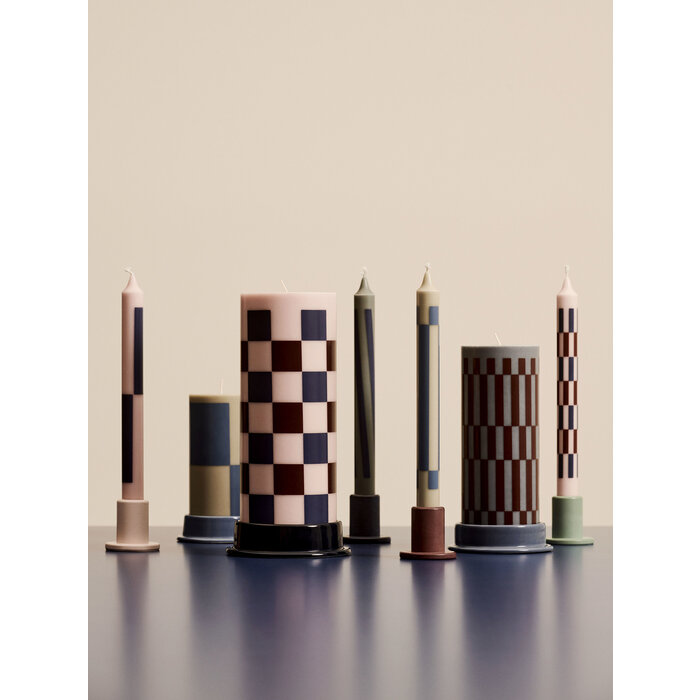 HAY Pattern Candle Set of 4