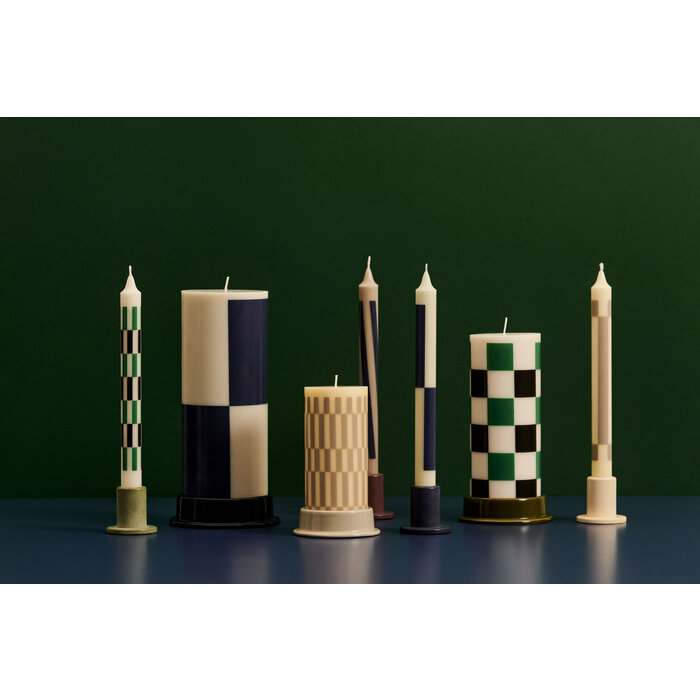 HAY Pattern Candle Set of 4