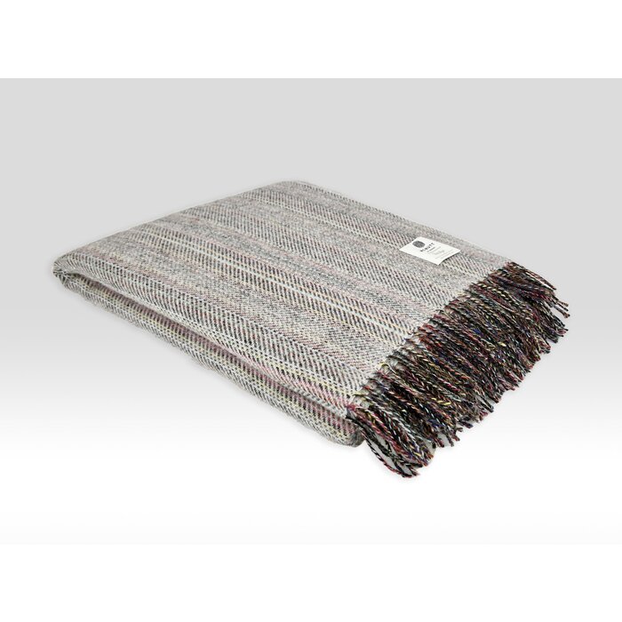 McNutt of Donegal Plaid Oatmeal Heritage Tweed 200 x 145 cm