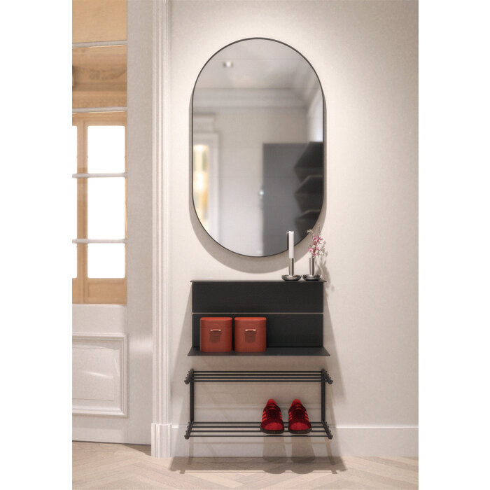 Frost Denmark Shoe Shelf 1929 - 100 cm Matt Black