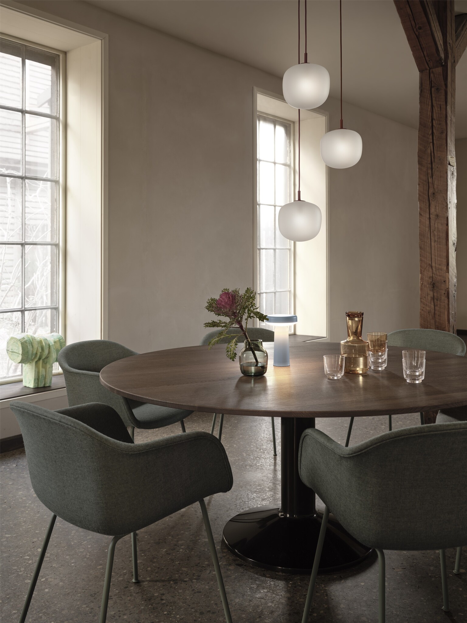 Muuto Rime Pendant Lamp Ø25 cm | Elegant Glasdesign bij GRAUS