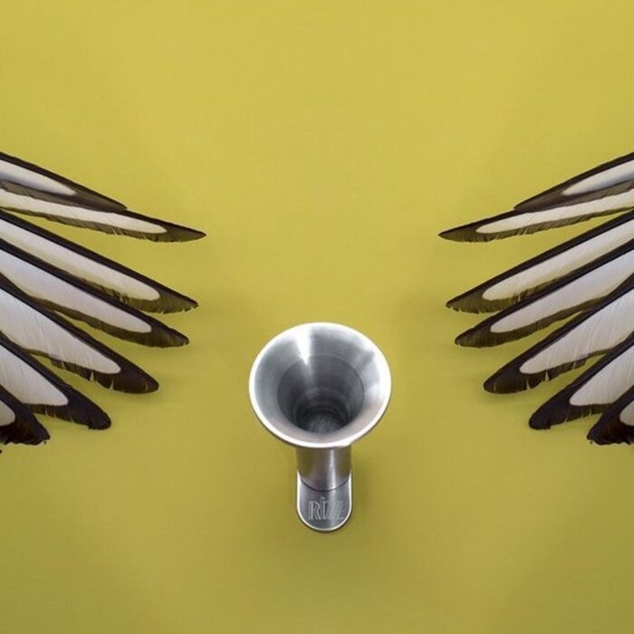 RiZZ Coat Hook ‘The Trumpet’ - Stainless Steel