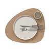 Placemat Curve Large 37 x 44 cm Leather Nupo
