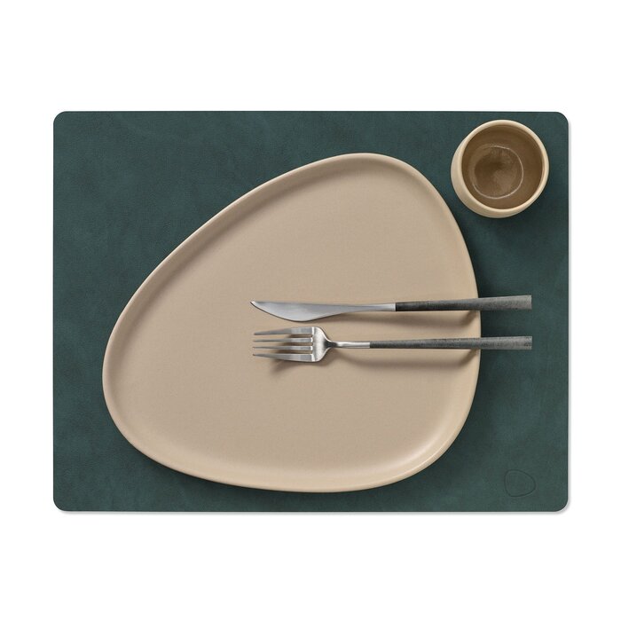 LIND DNA Placemat Square Large 35 x 45 cm Leather Nupo