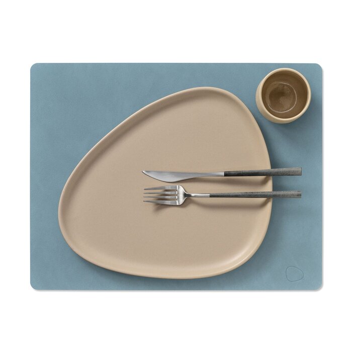 LIND DNA Placemat Square Large 35 x 45 cm Leather Nupo