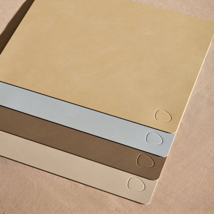 LIND DNA Placemat Square Large 35 x 45 cm Leather Nupo