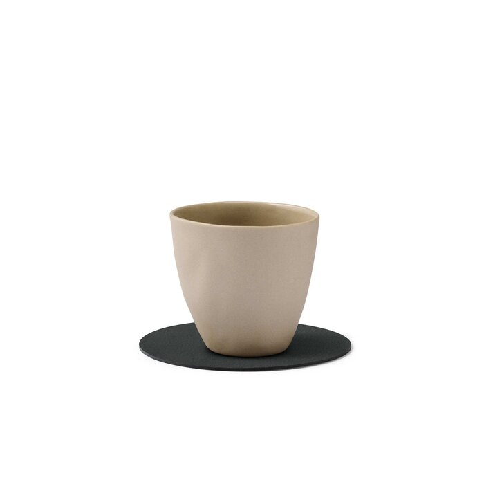 LIND DNA Glass Mat Circle Onderzetter Leather Nupo