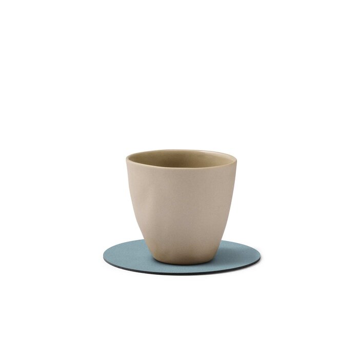 LIND DNA Glass Mat Circle Onderzetter Leather Nupo