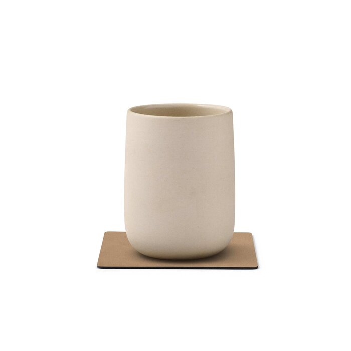 LIND DNA Glass Mat Square Onderzetter Leather Nupo