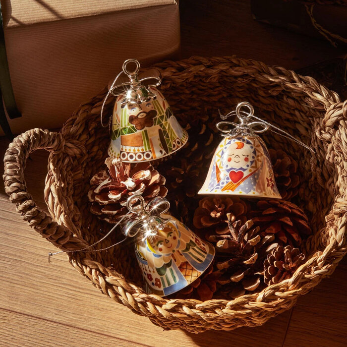 Alessi Holy Family Kerstklokje