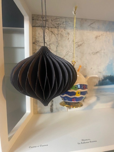 Gevouwen Ornament Union Black