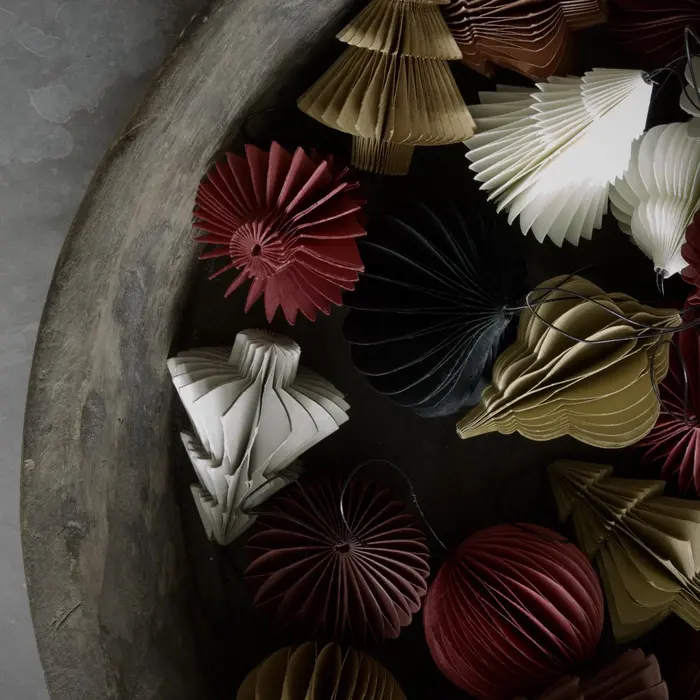 Gevouwen Ornament Union Black