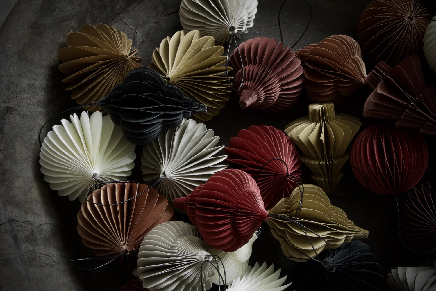 Gevouwen Ornament Scoop Rose