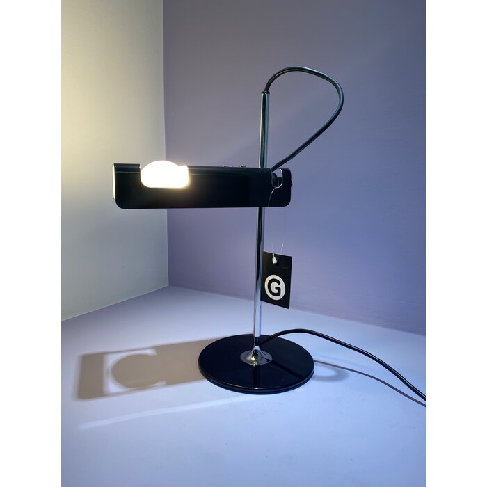 Oluce Table Lamp Spider Black