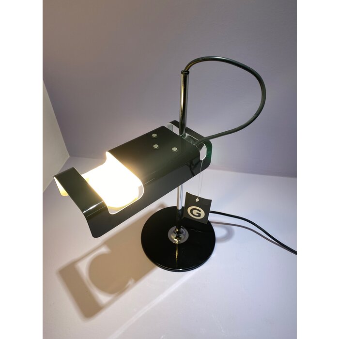 Oluce Table Lamp Spider Black