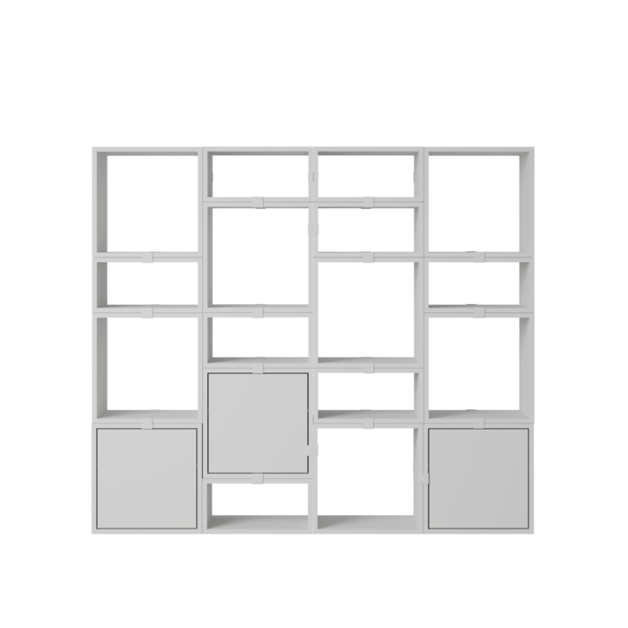 Muuto Stacked Storage System Bookcase Configuration 4