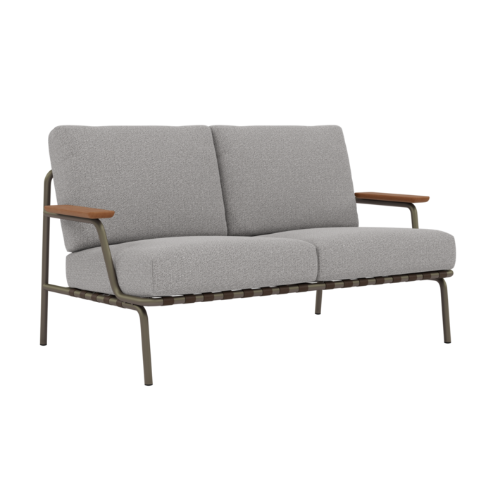 Muuto Settle Sofa 2-Seater Taupe Frame - Laze