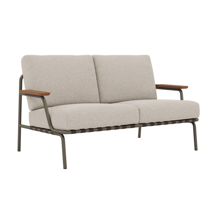 Muuto Settle Sofa 2-Seater Taupe Frame - Laze
