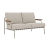 Settle Sofa 2-Seater Grey Frame - Laze