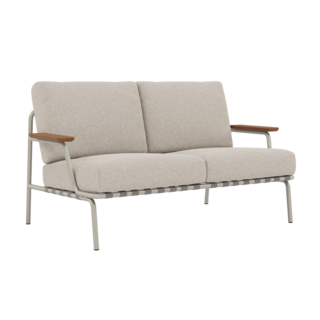 Muuto Settle Sofa 2-Seater Grey Frame - Laze