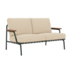 Settle Sofa 2-Seater Dark Green Frame - Laze