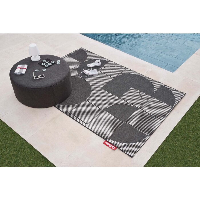 Fatboy Carpretty Petit Jigsaw 160 x 230 Black/White