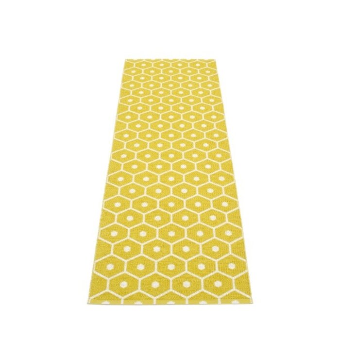 Pappelina Honey Vloerkleed Mustard/Vanilla