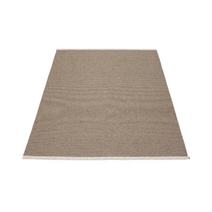 Pappelina Mono Vloerkleed Dark Mud/Mud