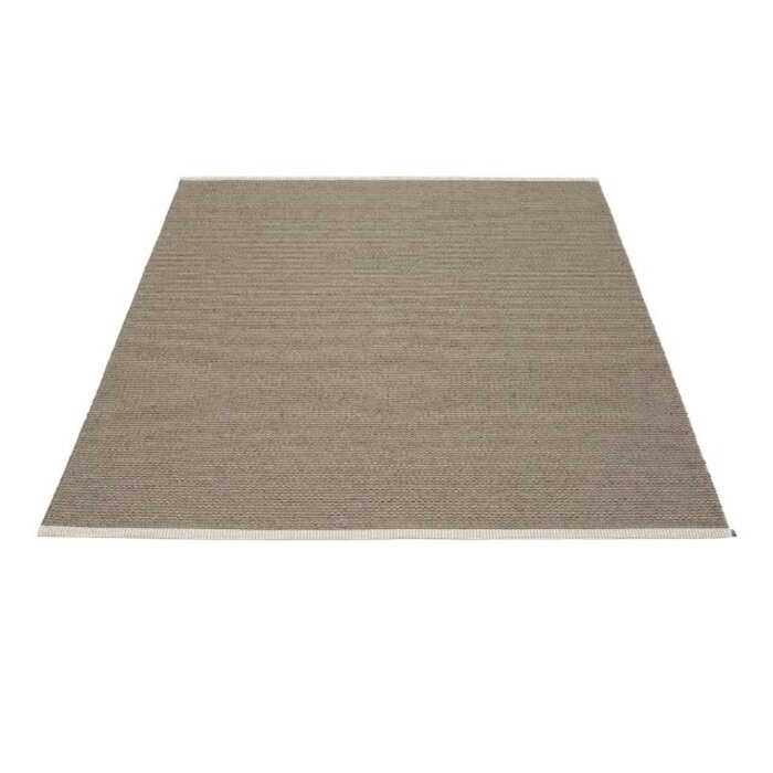Pappelina Mono Vloerkleed Dark Mud/Mud