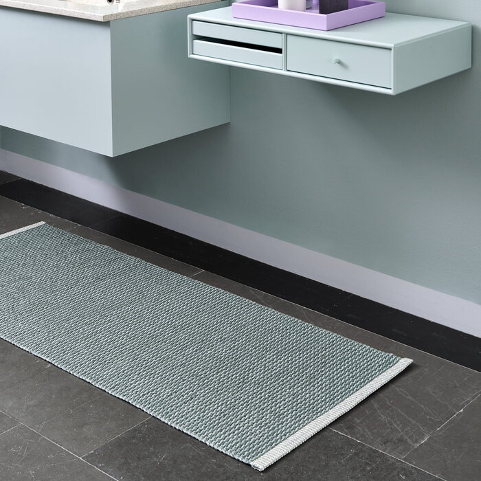 Pappelina Mono Vloerkleed Dark Mud/Mud