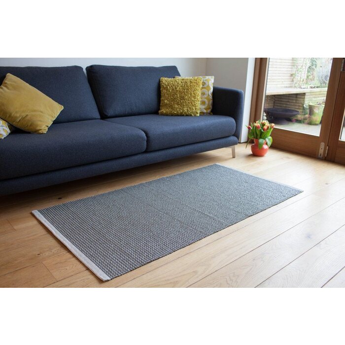 Pappelina Mono Vloerkleed Dark Mud/Mud