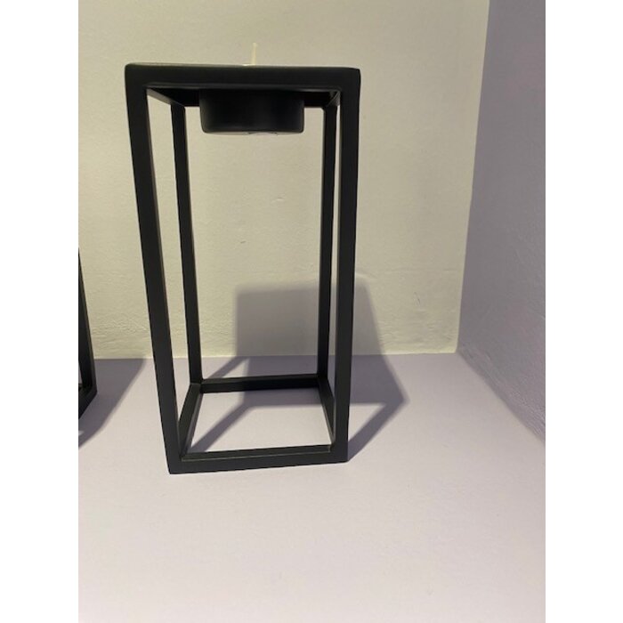 Nordstjerne Genuine T-Light Holder Matt Black