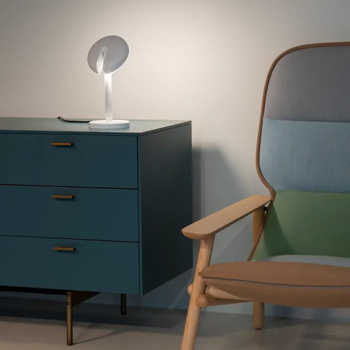 Martinelli Luce Cabriolette LED Table Lamp Dimmable