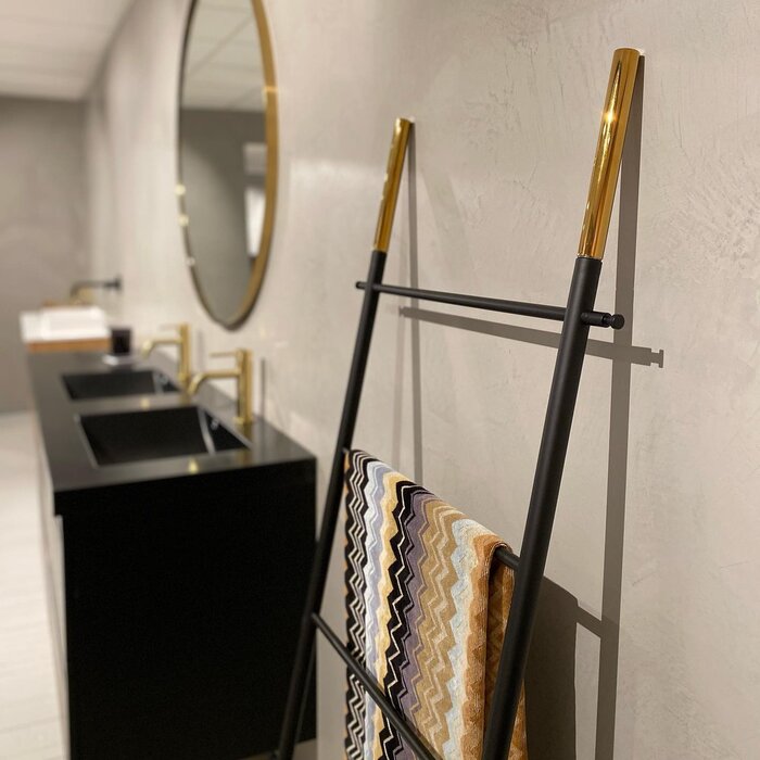 Frost Denmark Shower Shelf 1937-1 Matt Black