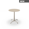 Pico Café Table with 4 star base Ø64