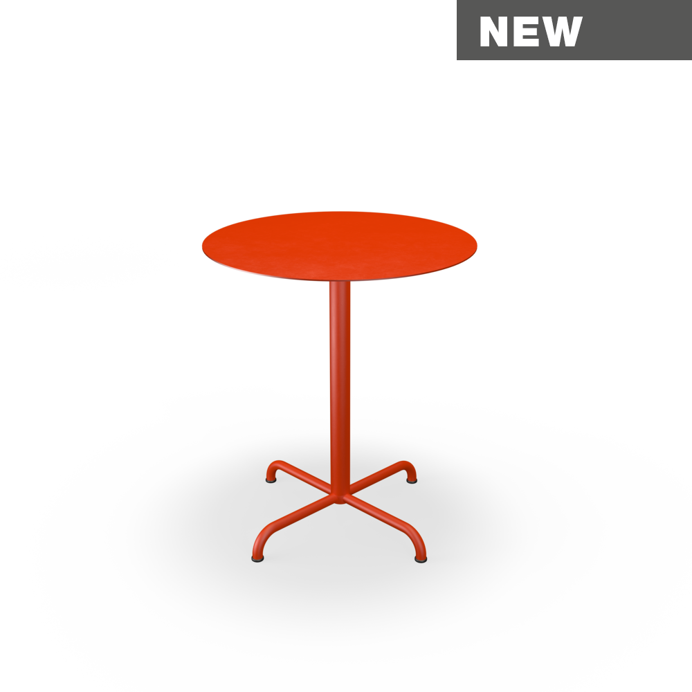 HOUE Pico Café Table with 4 star base Ø64 cm