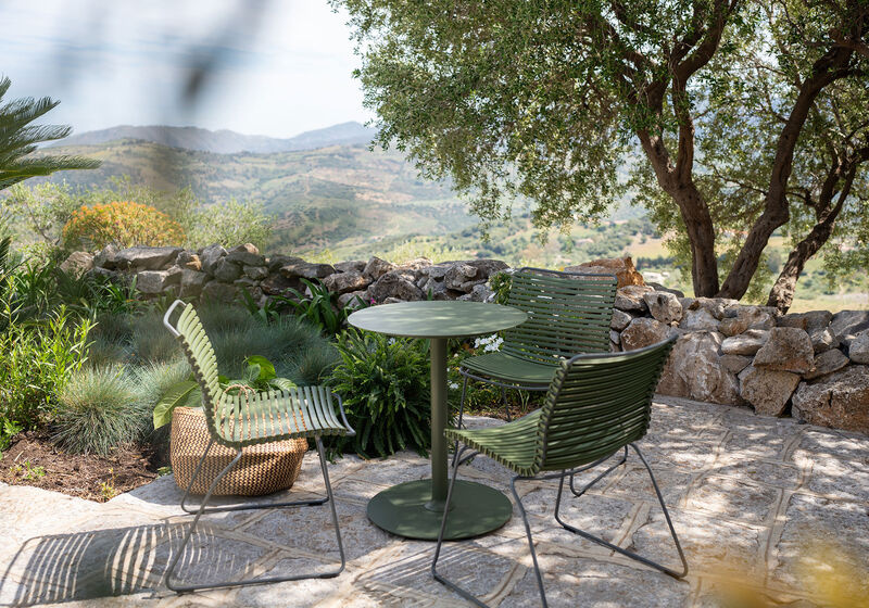 HOUE Pico Café Table with 4 star base Ø64 cm